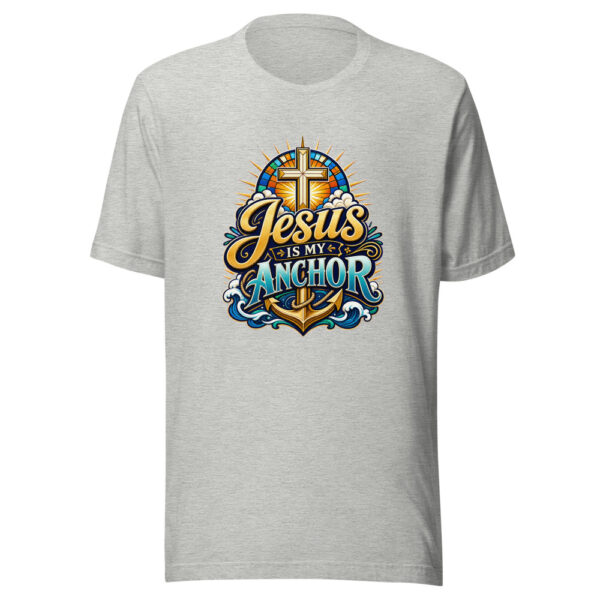 Jesus Is My Anchor Graphic Tee mockup 6 Jesus Is My Anchor Graphic Tee mockup 6