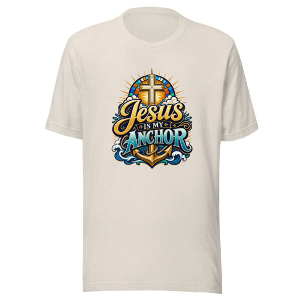 Jesus Is My Anchor Graphic Tee mockup 8 Jesus Is My Anchor Graphic Tee mockup 8