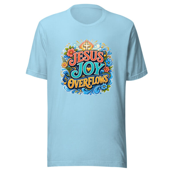 JESUS JOY OVERFLOWS Heartbeat-20260624-codex-fallback Graphic Tee mockup 2