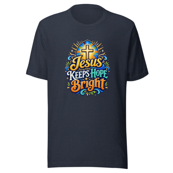 Jesus Keeps Hope Bright Graphic Tee mockup 7 Jesus Keeps Hope Bright Graphic Tee mockup 7