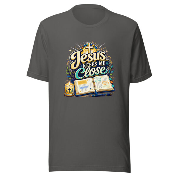 Jesus Keeps Me Close Graphic Tee mockup 3 Jesus Keeps Me Close Graphic Tee mockup 3