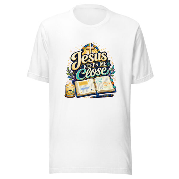 Jesus Keeps Me Close Graphic Tee mockup 5 Jesus Keeps Me Close Graphic Tee mockup 5