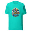 Jesus Keeps Me Steady Graphic Tee mockup 3