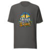 Jesus Keeps The Dawn Graphic Tee mockup 5