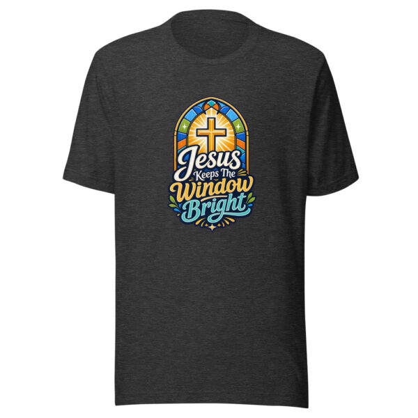 Jesus Keeps The Window Bright Graphic Tee mockup 7 Jesus Keeps The Window Bright Graphic Tee mockup 7