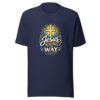 Jesus Knows The Way Graphic Tee mockup 4