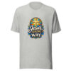 Jesus Knows The Way Graphic Tee mockup 6