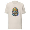 Jesus Knows The Way Graphic Tee mockup 8