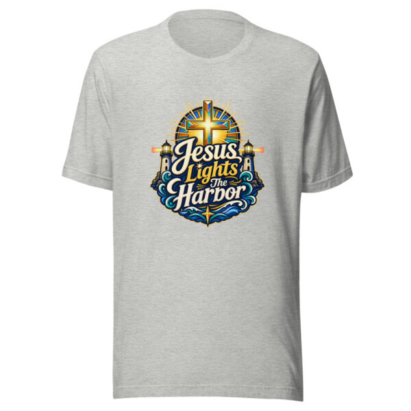 Jesus Lights The Harbor Graphic Tee mockup 5 Jesus Lights The Harbor Graphic Tee mockup 5