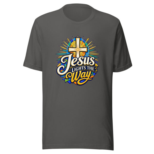 Jesus Lights The Way Graphic Tee mockup 3 Jesus Lights The Way Graphic Tee mockup 3