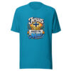 Jesus Makes Me New Graphic Tee mockup 2