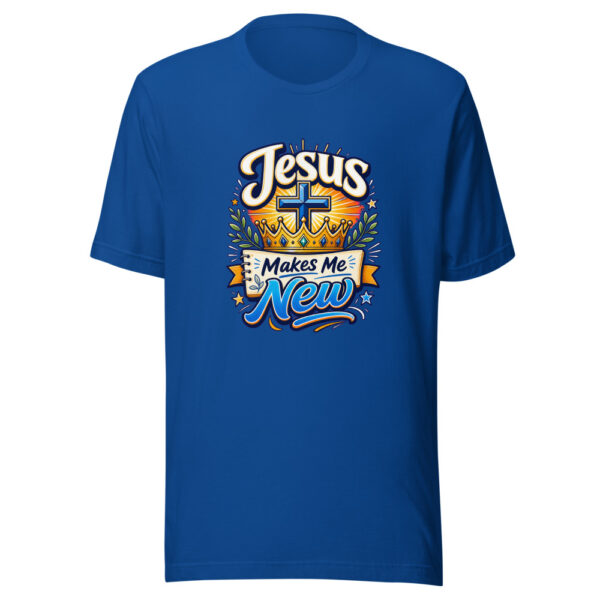 Jesus Makes Me New Graphic Tee mockup 3