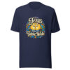 Jesus Makes The Table Wide Graphic Tee mockup 3