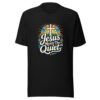 Jesus Mends The Quiet Graphic Tee front view