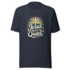 Jesus Mends The Quiet Graphic Tee front view