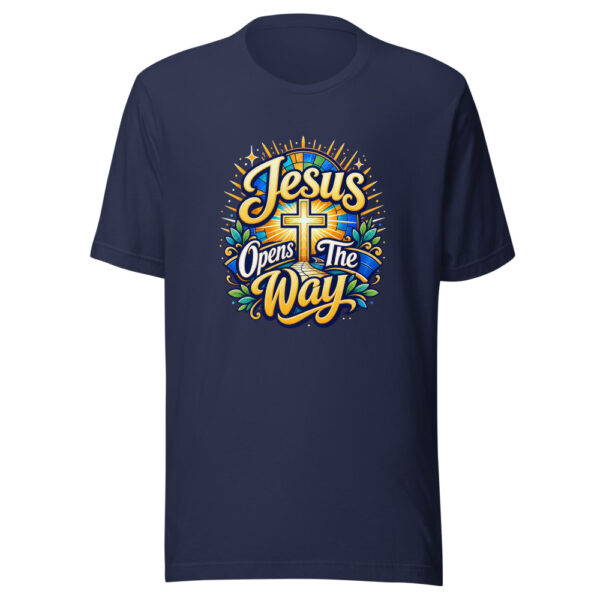 Jesus Opens The Way Graphic Tee mockup 4 Jesus Opens The Way Graphic Tee mockup 4