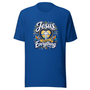 Jesus Over Everything Graphic Tee front view