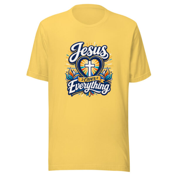 Jesus Over Everything Graphic Tee mockup 6