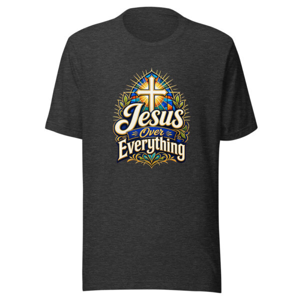 Jesus Over Everything Graphic Tee mockup 6