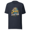 Jesus Over Everything Graphic Tee mockup 7
