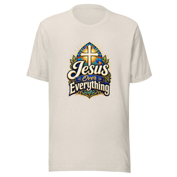 Jesus Over Everything Graphic Tee mockup 8