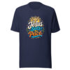 jesus-sets-the-pace-evergreen-shirt-design-manual-jesus-sets-the-pace-ev-mockup-2 Jesus Sets The Pace Graphic Tee