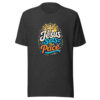 Jesus Sets The Pace Graphic Tee mockup 6 Jesus Sets The Pace Graphic Tee mockup 6