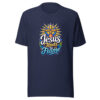 Jesus Tends The Flame Graphic Tee mockup 3