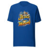Jesus Turns Night To Morning Graphic Tee mockup 3