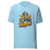 Jesus Turns Night To Morning Graphic Tee mockup 5