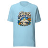 Jesus Walks With Me Graphic Tee mockup 5