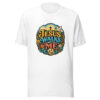 JESUS WALKS WITH ME Heartbeat-20260623-codex-fallback Graphic Tee front view