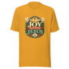 JOY BECAUSE JESUS Heartbeat-20260614-shirtsaboutjesus-codex Graphic Tee mockup 4