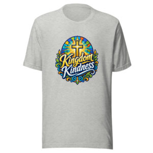 Kingdom Kindness Graphic Tee mockup 1 Kingdom Kindness Graphic Tee front view