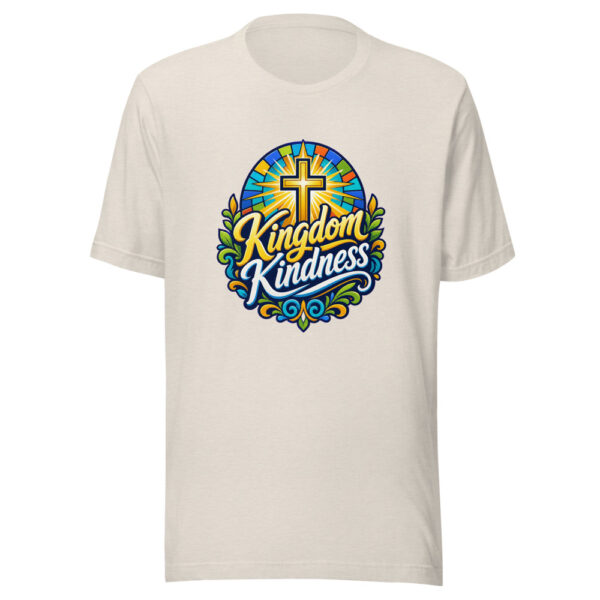 Kingdom Kindness Graphic Tee mockup 8