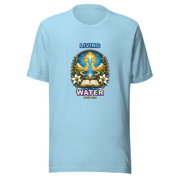 LIVING WATER Heartbeat-20260614-shirtsaboutjesus-codex Graphic Tee mockup 5 LIVING WATER Heartbeat-20260614-shirtsaboutjesus-codex Graphic Tee mockup 5