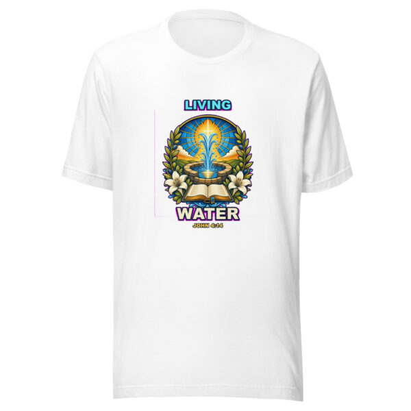 LIVING WATER Heartbeat-20260614-shirtsaboutjesus-codex Graphic Tee mockup 8 LIVING WATER Heartbeat-20260614-shirtsaboutjesus-codex Graphic Tee mockup 8