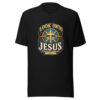 Look Unto Jesus Hebrews 12:2 Heartbeat-20260613-shirtsaboutjesus-verse-codex Graphic Tee front view