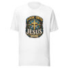 Look Unto Jesus Hebrews 12:2 Heartbeat-20260613-shirtsaboutjesus-verse-codex Graphic Tee mockup 8