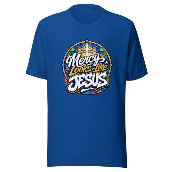 Mercy Looks Like Jesus Graphic Tee front view
