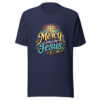 Mercy Looks Like Jesus Graphic Tee mockup 4