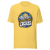 Mercy Looks Like Jesus Graphic Tee mockup 6