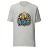 Mercy Looks Like Jesus Graphic Tee mockup 6