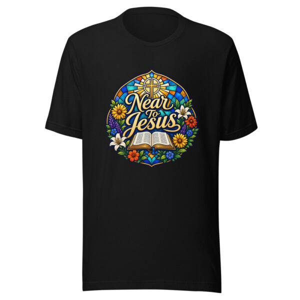 Near To Jesus Graphic Tee mockup 2 Near To Jesus Graphic Tee mockup 2