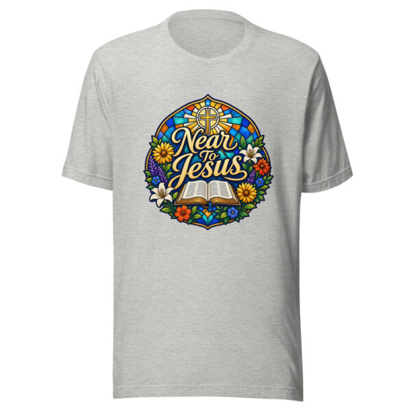 Near To Jesus Graphic Tee mockup 6 Near To Jesus Graphic Tee mockup 6
