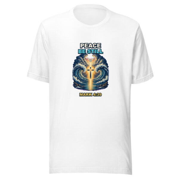 PEACE BE STILL Heartbeat-20260614-shirtsaboutjesus-codex Graphic Tee mockup 3 PEACE BE STILL Heartbeat-20260614-shirtsaboutjesus-codex Graphic Tee mockup 3