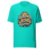 Redeemed And Radiant Graphic Tee mockup 4