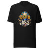 Rescued By Jesus Graphic Tee mockup 7