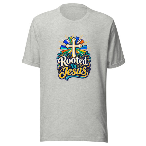 Rooted In Jesus Graphic Tee mockup 5 Rooted In Jesus Graphic Tee mockup 5