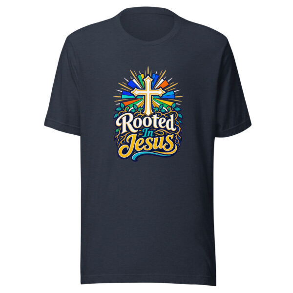 Rooted In Jesus Graphic Tee mockup 7 Rooted In Jesus Graphic Tee mockup 7